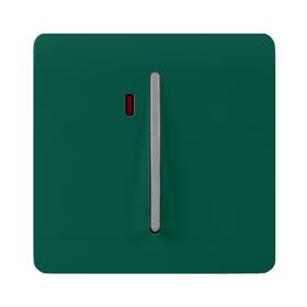 Dark Green Wiring Accessories Trendi Decorative Screwless